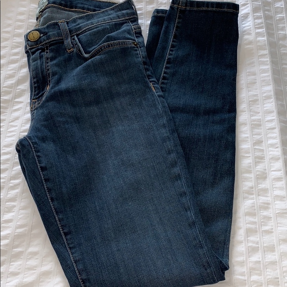CURRENT/ELLIOTT skinny stagecoach jeans